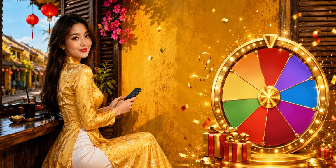 Bối cảnh Hội An minh họa người dùng xem sự kiện thể thao và hỗ trợ trước khi tham gia