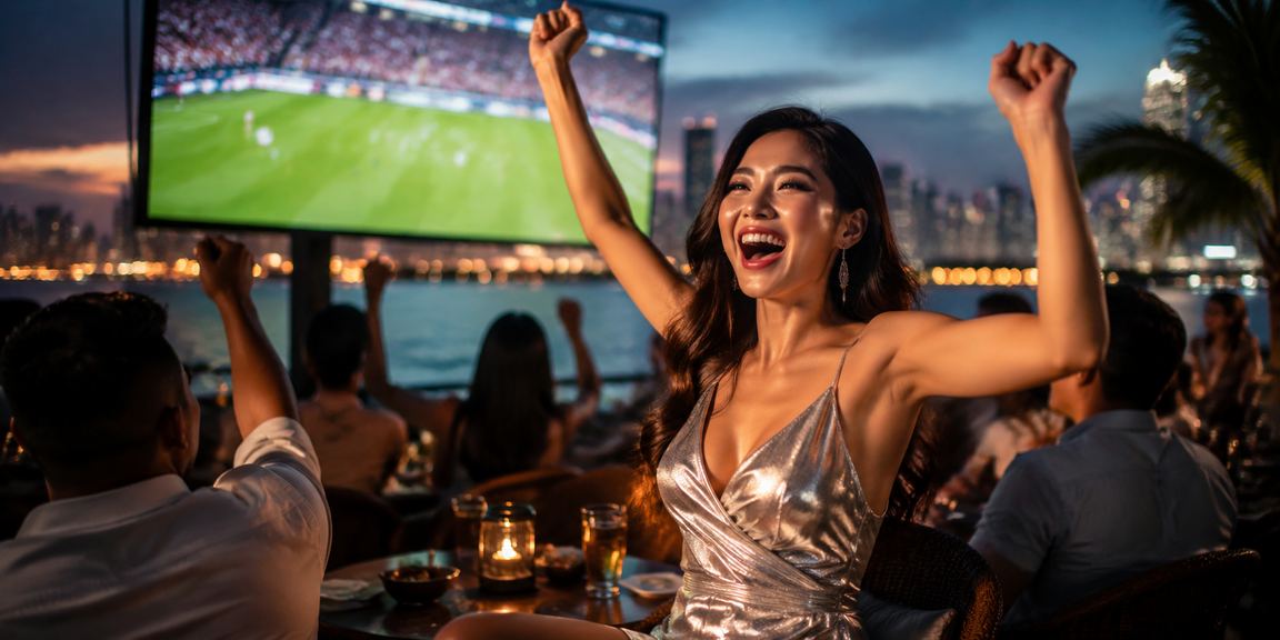 Người dùng tại Sài Gòn xem thông tin bóng đá trên điện thoại trước khi vào 30shine