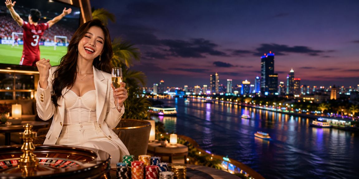 Bối cảnh roulette bên bờ biển Sài Gòn gợi ý trải nghiệm giải trí có kiểm soát
